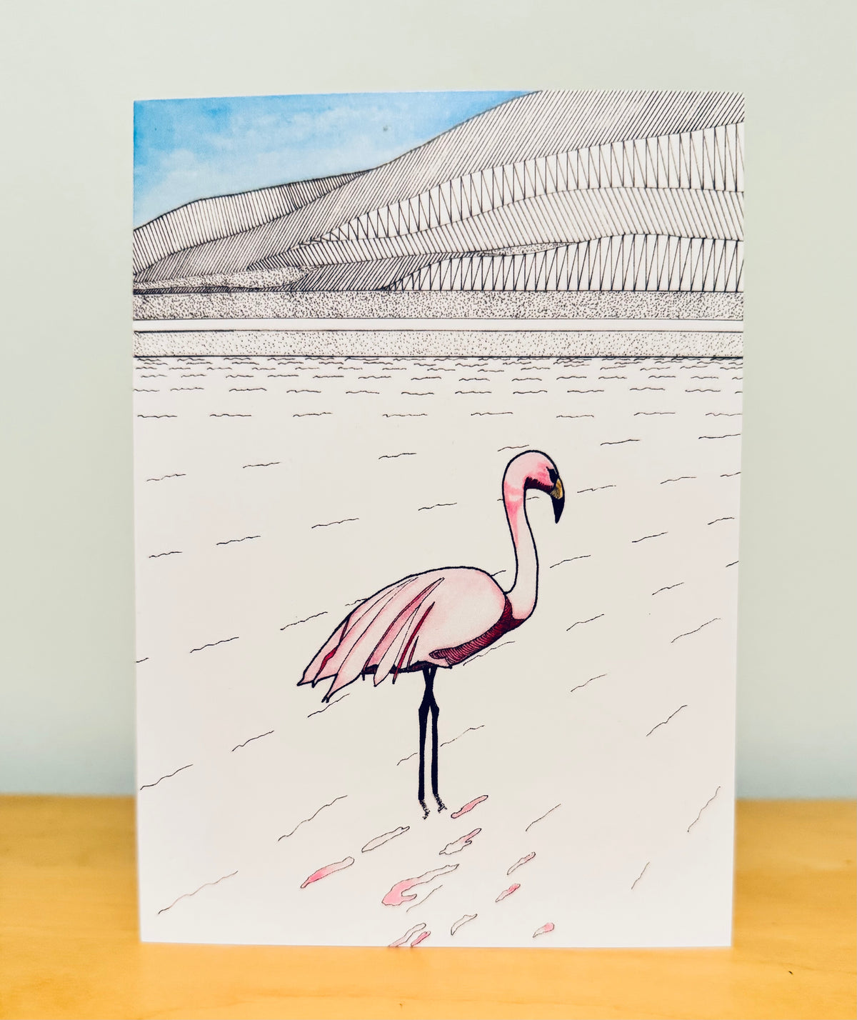 Blank art greeting cards for nature lovers