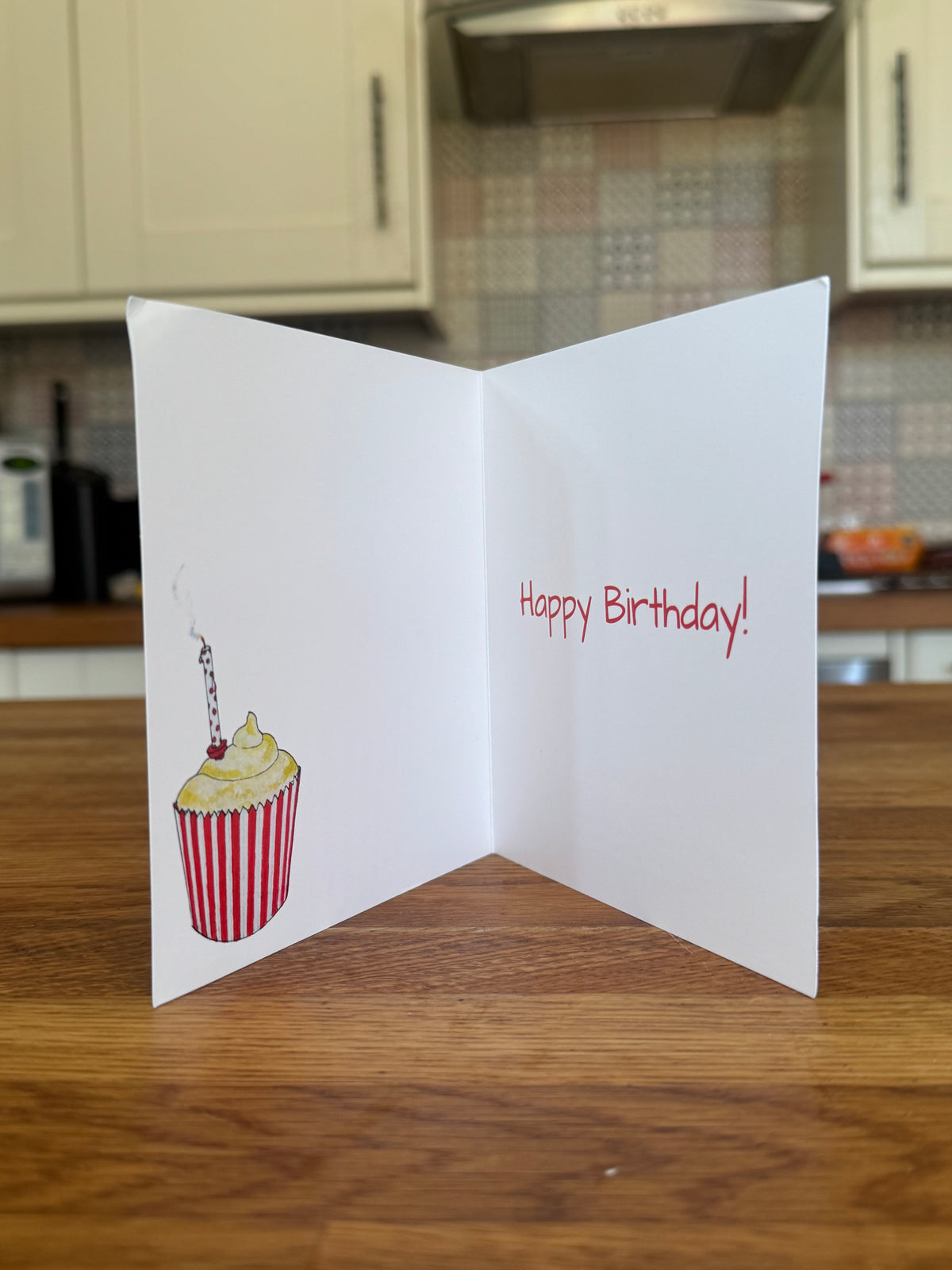 Fun arty birthday cards - butterflies, kittens, peacocks and cupcakes