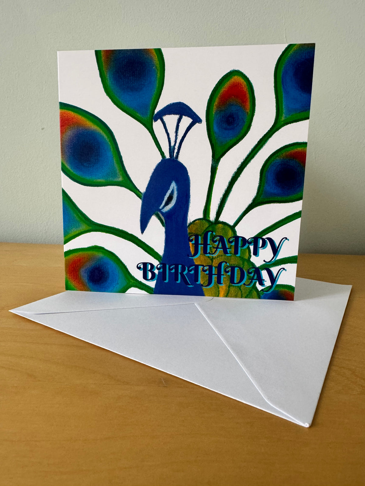 Fun arty birthday cards - butterflies, kittens, peacocks and cupcakes